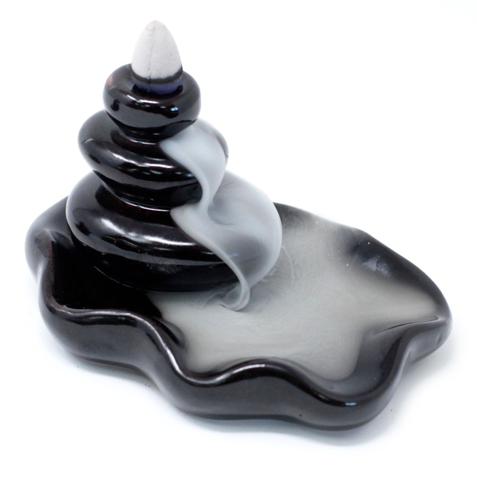 Big Pebble Pool Backflow Incense Burner